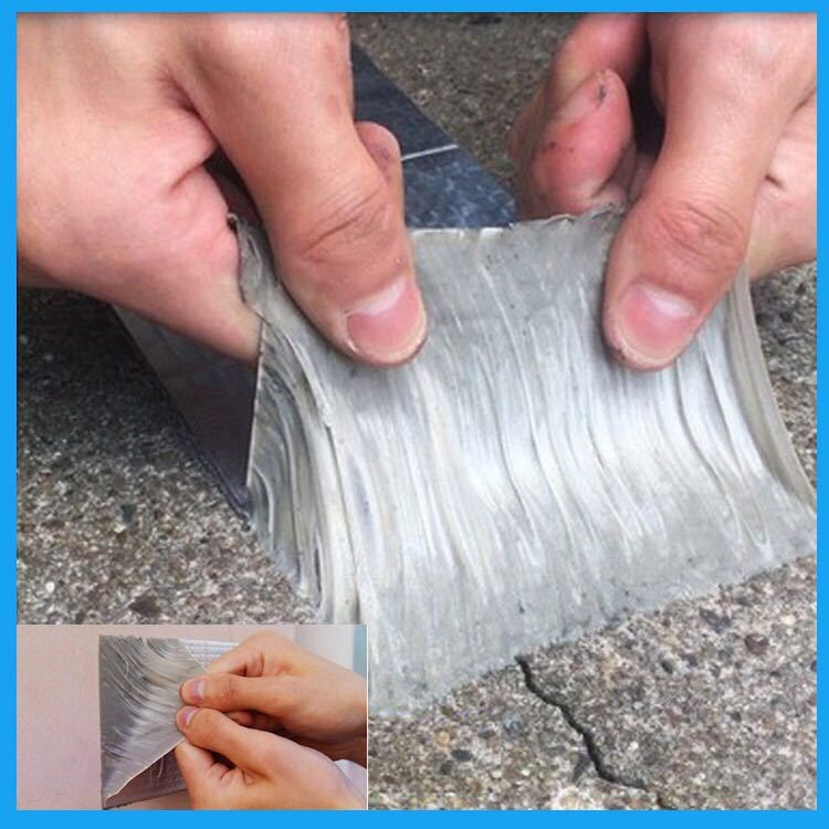 Alu foil Butyl Rubber Tape for Pipe